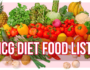 Full Week hCG Diet Food List With Successful Diet chart